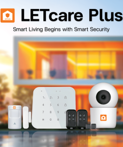 ระบบความปลอดภัยบ้านอัจฉริยะ LETcare Plus พร้อมกล้อง AI และเซ็นเซอร์ตรวจจับความเคลื่อนไหว ปลอดภัยทุกมุมบ้าน