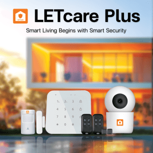 ระบบความปลอดภัยบ้านอัจฉริยะ LETcare Plus พร้อมกล้อง AI และเซ็นเซอร์ตรวจจับความเคลื่อนไหว ปลอดภัยทุกมุมบ้าน