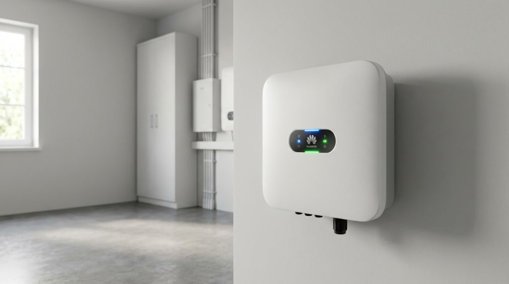 ระบบอินเวอร์เตอร์และแบตเตอรี่ของโซลาร์เซลล์ในบ้าน