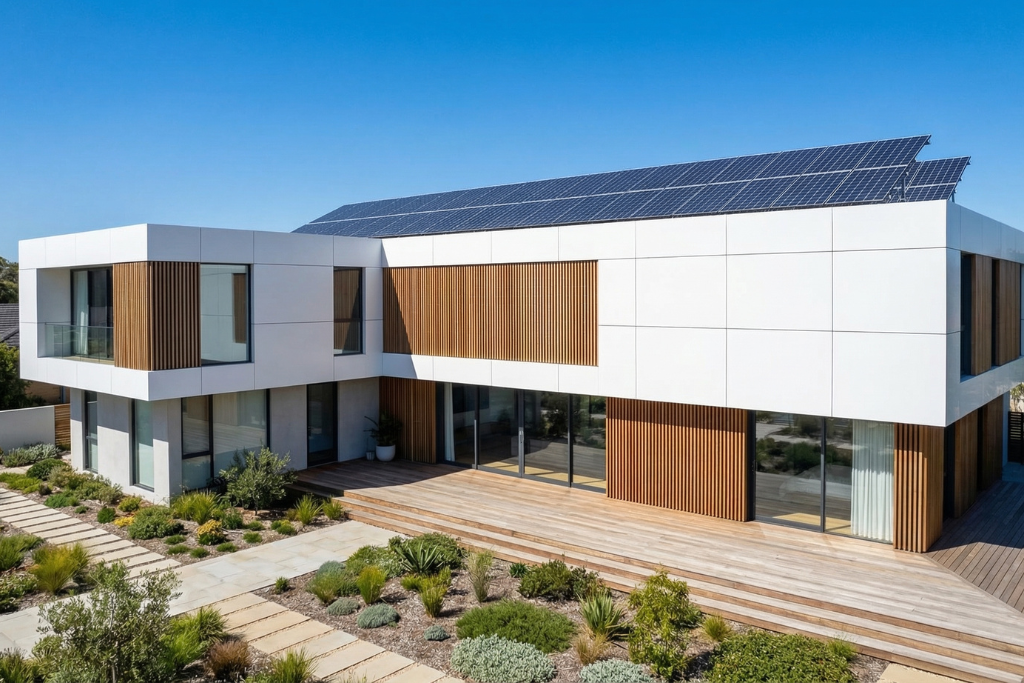 ข้อดีข้อเสียของการติดโซลาร์เซลล์บนหลังคาบ้านสมัยใหม่